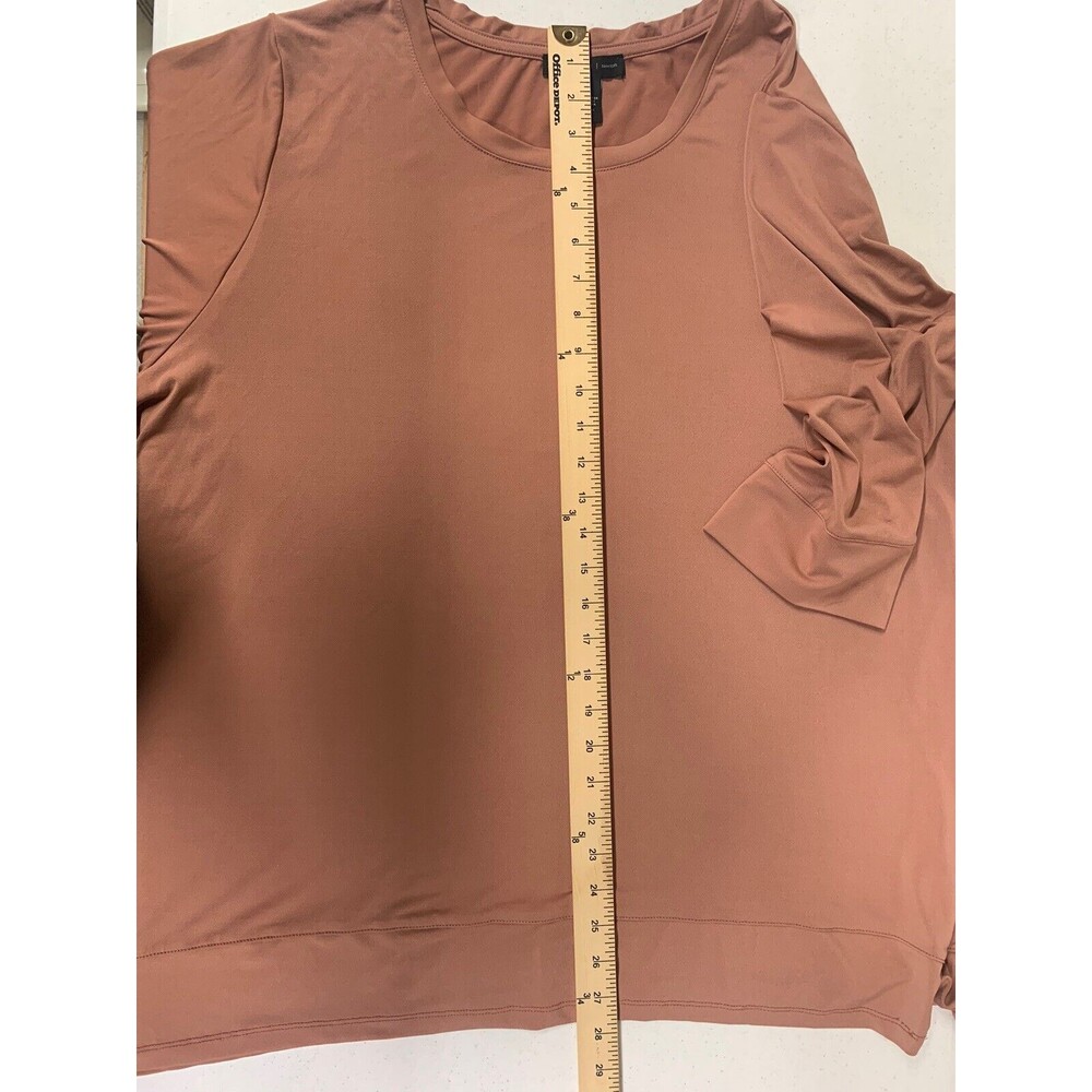 Womens Joan Vass Tunic,‎ 3x Salmon - Picture 16 of 16